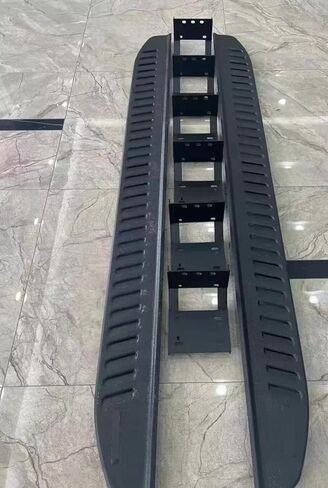 2 قطعة لوحات الجري تناسب D Ram 2019-2024 1500 TRX Black Nerf Bar خطوات جانبية in Kuwait