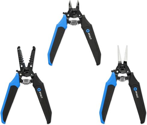 iFixit Mandible 3-Piece Plier Set - for Electronics and Household DIY Repair in Saudi Arabia