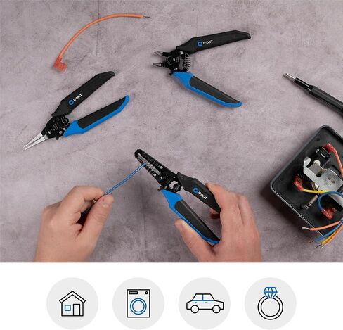 iFixit Mandible 3-Piece Plier Set - for Electronics and Household DIY Repair in Saudi Arabia