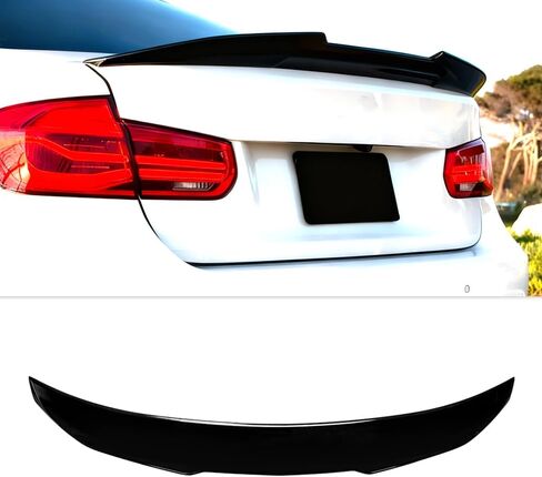 MAXDOM Rear Trunk Spoiler Fits for 2013-2018 3 Series F30 and F80 M3 (Glossy Black) in Kuwait