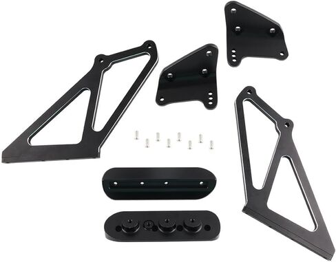 Rear Trunk Spoiler Wing Legs Bracket Mount Stand Fit for 2023-2026 Honda Civic Type R FL5, High-Performance Aerodynamic, Aluminum in Kuwait