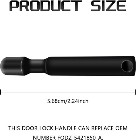 2PCS Car Door Lock Knobs Auto Interior Door Lock Bolt Pin Covers for Ford F150 Explorer Mercury Sable, Car Smart Lockout Kit Pull Pins Replaces OEM#FODZ-5421850-A Lift Bolt Control Post Pins in Kuwait