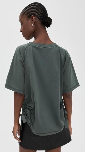 Ganni Women's Future Heavy Jersey Raglan in Saudi Arabia