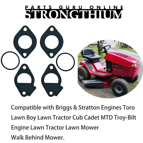 Strongthium 692137 796081 692138 حشية السحب ومجموعة حلقات الختم O بديلة لمحركات Briggs & Stratton Toro Cub Cadet MTD جرار الحديقة المشي خلف جرار جزازة in Saudi Arabia