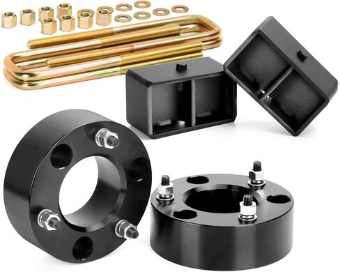 KSP 3"F+2"R Leveling Lift Kits for 2007-2019 Silverado Sierra 1500 2WD/4WD, 3 Inch Front and 2 Inch Rear Strut Spacer Suspension Lift with U Bolts in Saudi Arabia