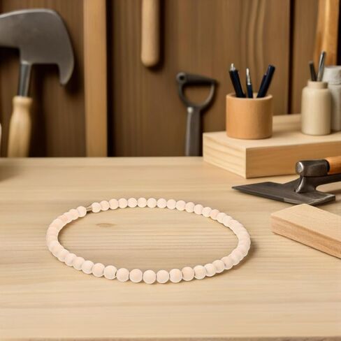 مجموعة إكليل من الخرز مع طوق معدني مقاس 9.84 بوصة طقم إكليل من الزهور DIY لتزيين المنزل والحفلات وتصميم الحديقة وديكور صائد الأحلام in Saudi Arabia
