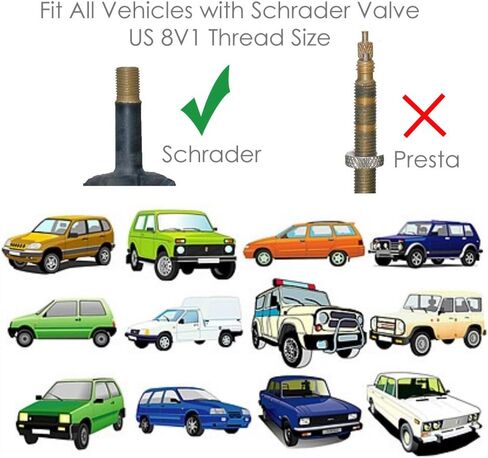 N2 Nitrogen Tire Valve Stem Cap +Rubber Seal -Schrader Valve 8V1-Motorcycle Car SUV Jeep RV Truck ATV/UTV Pickup Minivan Golf Cart/Boat Trailer Moped MTB BMX Mower Stroller in Saudi Arabia