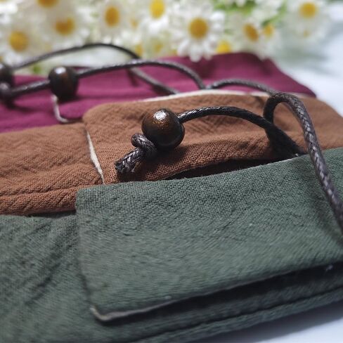 3 عبوات من أكياس البخور المصنوعة من القطن والكتان على الطراز الصيني، وحقيبة تخزين محمولة لعصي البخور in Kuwait