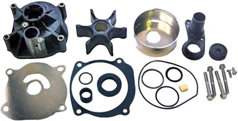 Rareelectrical Complete Water Pump Kit Compatible With Johnson Evinrude V4 V6 V8 85 115 140 150 175 200 225 Hp 2-Stroke Outboard 5001594 0395062 255A2 225Hp 300Hp 0434421 0435447 0395060 0393082 in Saudi Arabia
