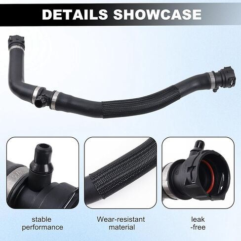 17128616528 خرطوم تبريد نظام التبريد 2010-2023 لسيارات BMW 1 2 3 4 Series 120I 125i M 220i M 220i 225i 225i M 320i M 320i 330i xDrive M 420I 430i xDrive in Saudi Arabia