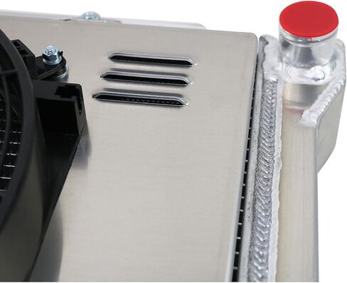 Automotive Replacement Engine Radiators 3 Row Radiator Shroud Fan with Thermostat Relay Kit For Ford LTD Galaxie Thunderbird Mercury Marquis 1967-1968 Aluminum Radiator Fan in Saudi Arabia