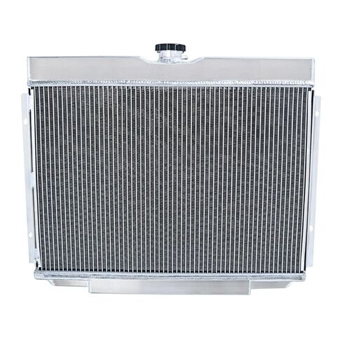 Automotive Replacement Engine Radiators 3 Row Radiator Shroud Fan with Thermostat Relay Kit for Ford Mustang Mercury 1967-1970 / Cougar XR7 V8 1968-1970 in Saudi Arabia