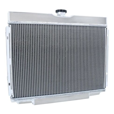 Automotive Replacement Engine Radiators 3 Row Radiator Shroud Fan with Thermostat Relay Kit for Ford Mustang Mercury 1967-1970 / Cougar XR7 V8 1968-1970 in Saudi Arabia