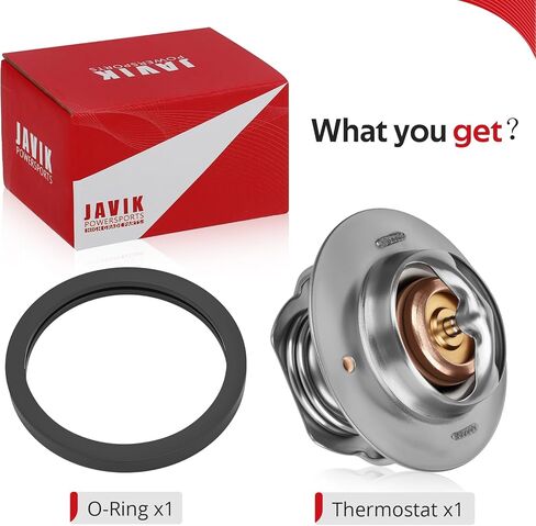 JAVIK Thermostat With O-Ring For Kawasaki Mule PRO-FX PRO-FXR PRO-FXT 820 KAF820 2015-2023 O.E.M# 49054-0007 in Saudi Arabia