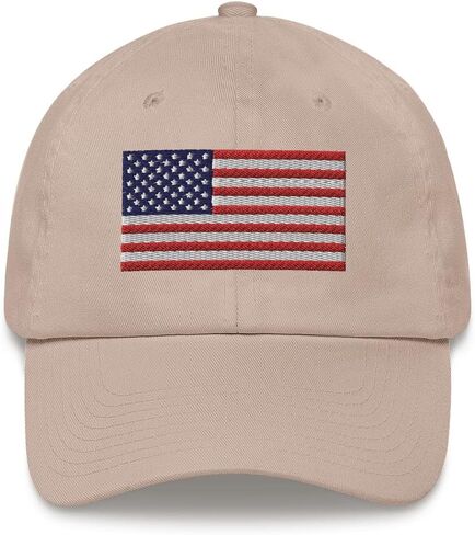 American Flag Dad Hat Style Cap Embroidered in The USA Patriotic in Saudi Arabia