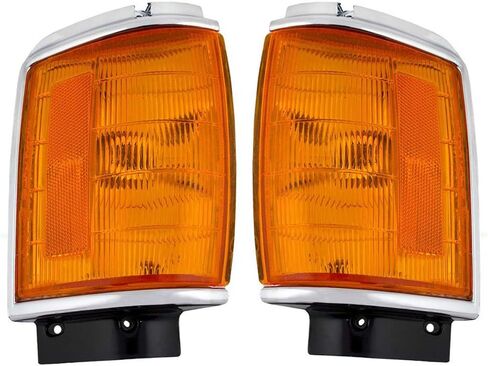 EPIC LIGHTING Parking Side Marker Signal Lights Lens and Housing Assembly Compatible with Toyota 1987-1989 Pickup 4Runner Left + Right Side Pair in Saudi Arabia