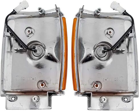 EPIC LIGHTING Parking Side Marker Signal Lights Lens and Housing Assembly Compatible with Toyota 1987-1989 Pickup 4Runner Left + Right Side Pair in Saudi Arabia