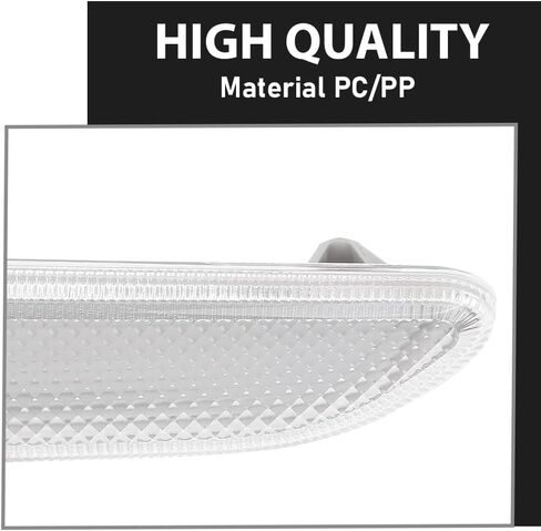 ALLGOOD Side Marker Light Assembly Turn Signal Lamp Front Passenger Right Side Clear Lens Compatible with Mini Cooper R60 Countryman/R61 Paceman 2011-2016 63139802570 in Saudi Arabia