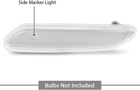 ALLGOOD Side Marker Light Assembly Turn Signal Lamp Front Passenger Right Side Clear Lens Compatible with Mini Cooper R60 Countryman/R61 Paceman 2011-2016 63139802570 in Saudi Arabia
