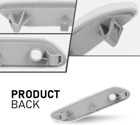 ALLGOOD Side Marker Light Assembly Turn Signal Lamp Front Passenger Right Side Clear Lens Compatible with Mini Cooper R60 Countryman/R61 Paceman 2011-2016 63139802570 in Saudi Arabia