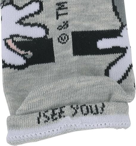 Bioworld Tom & Jerry AOP Women's 5-Pack Ankle Socks in Saudi Arabia