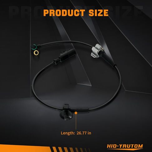 15229012 2 قطعة مستشعر سرعة العجلات الأمامية ABS متوافق مع تشيفي سيلفرادو 1500 سوبربان 1500 أفالانش تاهو جي إم سي سييرا 1500 يوكون 2007-2013 كاديلاك إسكاليد 2009-12 بديل لـ 15229012 ALS1465 in Kuwait