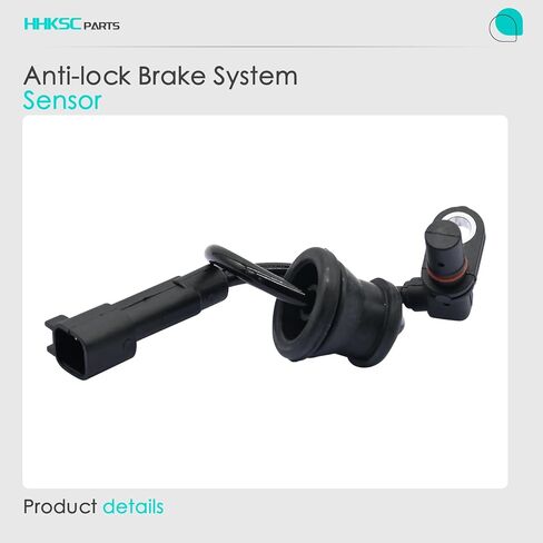 2pcs Rear Left and Right ABS Wheel Speed Sensor Compatible with GMC Chevy Equinox Terrain #25913456 ALS2234 10 11 12 13 14 15 2010 2011 2012 2013 2014 2015 in Kuwait