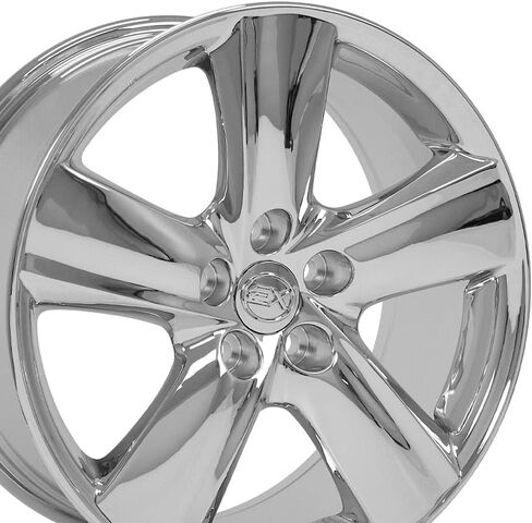 إطارات OE Wheels LX19 مقاس 18 بوصة تناسب طراز LS460 5x114.3 18x8 كروم - هولاندر 74196 (مجموعة من 4) in Saudi Arabia