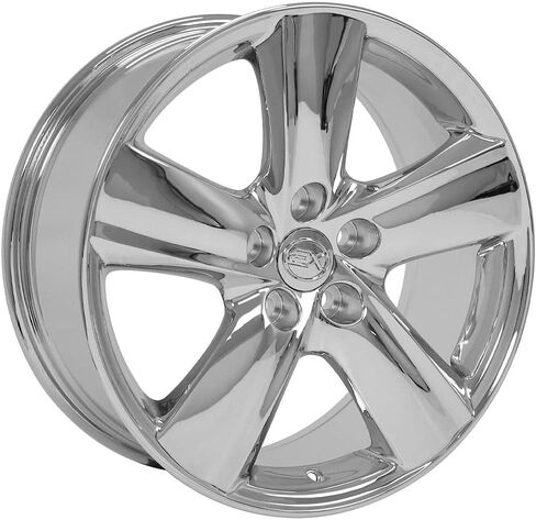 إطارات OE Wheels LX19 مقاس 18 بوصة تناسب طراز LS460 5x114.3 18x8 كروم - هولاندر 74196 (مجموعة من 4) in Saudi Arabia