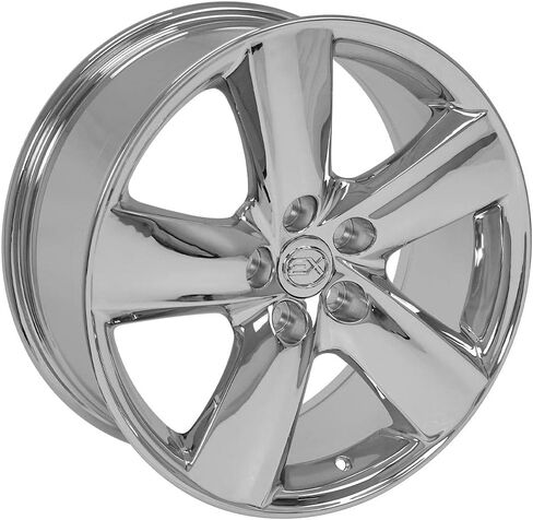 إطارات OE Wheels LX19 مقاس 18 بوصة تناسب طراز LS460 5x114.3 18x8 كروم - هولاندر 74196 (مجموعة من 4) in Saudi Arabia