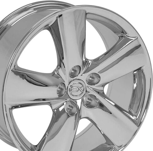 إطارات OE Wheels LX19 مقاس 18 بوصة تناسب طراز LS460 5x114.3 18x8 كروم - هولاندر 74196 (مجموعة من 4) in Saudi Arabia