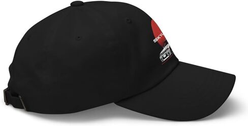 Rising Red Sun R32 GTR Skyline Dad Hat – JDM Drift Style Cap for Japanese Tuner Fans in Saudi Arabia