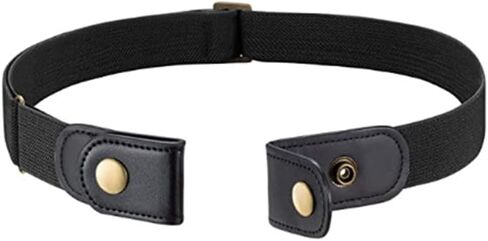 1-Pack No Buckle Elastic Stretch Belt for Men & Women | Comfortable Invisible for Jeans & Pants in Saudi Arabia
