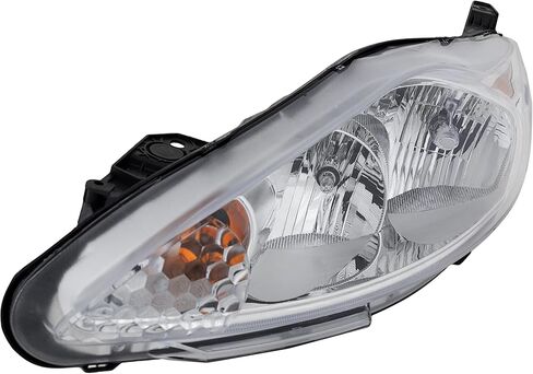 مجموعة المصابيح الأمامية Garage-Pro متوافقة مع سيارة السيدان الجانبية للسائق 2011 2012 2013 Ford Fiesta CAPA مع لمبة in Kuwait