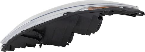 مجموعة المصابيح الأمامية Garage-Pro متوافقة مع سيارة السيدان الجانبية للسائق 2011 2012 2013 Ford Fiesta CAPA مع لمبة in Kuwait