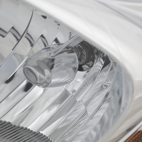 مجموعة المصابيح الأمامية Garage-Pro متوافقة مع سيارة السيدان الجانبية للسائق 2011 2012 2013 Ford Fiesta CAPA مع لمبة in Kuwait