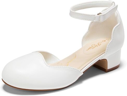 PATPAT Girls Dress Shoes Glitter Princess Shoes Mary Jane Low Heels Party Wedding Prom Girls Footwear Cloudtech Triple Cushioning Ultra Cozy Soft for Little Kid Daily Wedding Party Prom in Saudi Arabia