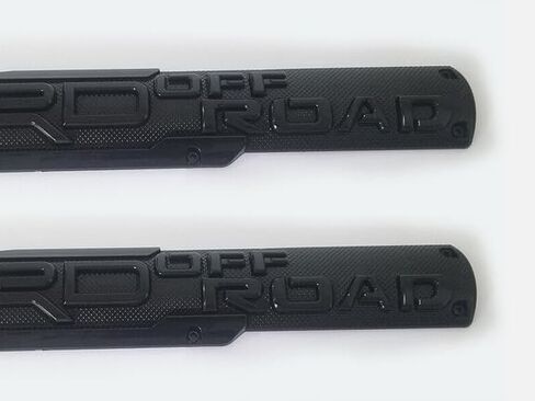 All Black Off Road Side Door Tailgate Emblem Badge Nameplate 2PCS in Kuwait