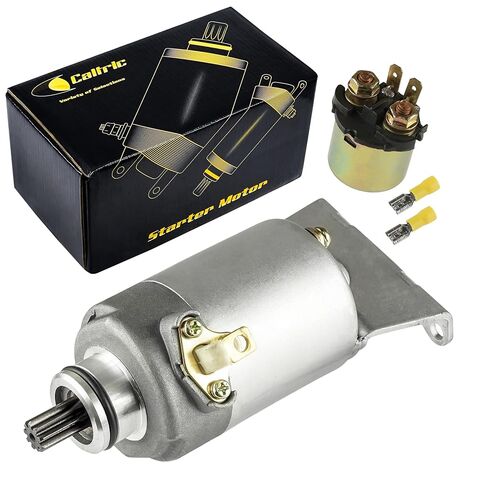 Caltric Starter and Relay Solenoid Compatible with Kawasaki Bayou 185 KLF185A 1985 1986 1987 1988 in Saudi Arabia