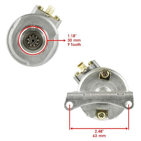 Caltric Starter and Relay Solenoid Compatible with Kawasaki Bayou 185 KLF185A 1985 1986 1987 1988 in Saudi Arabia
