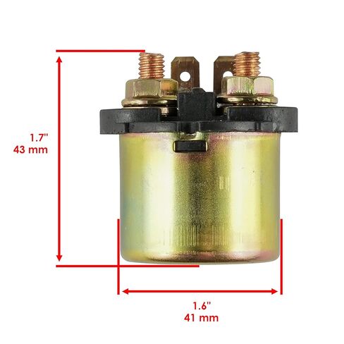Caltric Starter and Relay Solenoid Compatible with Kawasaki Bayou 185 KLF185A 1985 1986 1987 1988 in Saudi Arabia