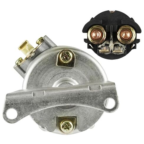 Caltric Starter and Relay Solenoid Compatible with Kawasaki Bayou 185 KLF185A 1985 1986 1987 1988 in Saudi Arabia