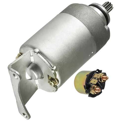Caltric Starter and Relay Solenoid Compatible with Kawasaki Bayou 185 KLF185A 1985 1986 1987 1988 in Saudi Arabia