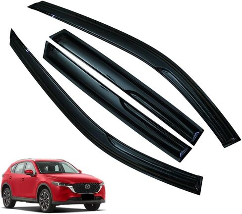 Window Visors Rain Guards for Mazda CX5 2013 2014 2015 2016 Accessories, Wind Deflectors Vent Shades for Mazda CX5 in Saudi Arabia