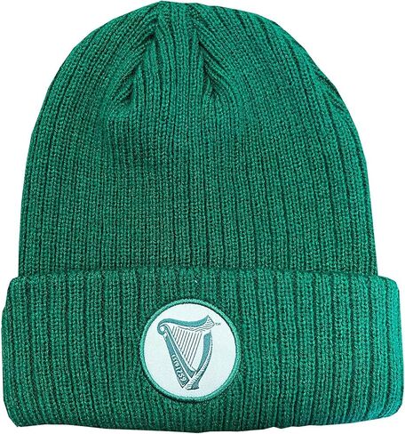 Spring Green Harp Knitted Hat Guiness Cap for Men and Women 100% Acrylic in Kuwait