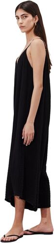 Gottex Beach Life Cloudshore Oversized Jumpsuit Cover-Up -Solid Color, Adjustable Straps, Side Pockets, Wide Leg Silhouette in Saudi Arabia