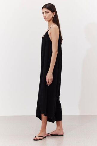 Gottex Beach Life Cloudshore Oversized Jumpsuit Cover-Up -Solid Color, Adjustable Straps, Side Pockets, Wide Leg Silhouette in Saudi Arabia