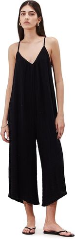 Gottex Beach Life Cloudshore Oversized Jumpsuit Cover-Up -Solid Color, Adjustable Straps, Side Pockets, Wide Leg Silhouette in Saudi Arabia