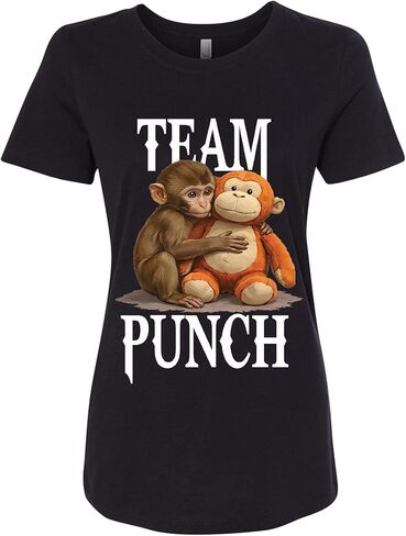 تي شيرت نسائي من Team Punch Monkey مناسب in Saudi Arabia