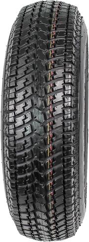 إطار مقطورة eCustomrim ST215 / 75D14 نطاق التحميل C 14X5.5 5-4.5 حافة ألومنيوم سوداء ثلجية in Saudi Arabia